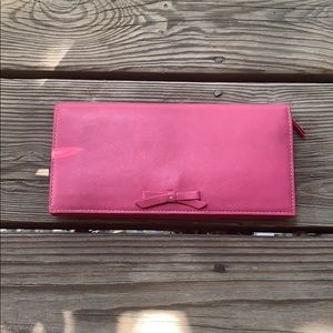 Pink J. Crew Wallet